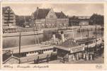 Elbing Dampfer Anlegestelle Belebt Kiosk Fahrkarten Nach Kahlberg A Zadler Elblag 13.8.1940 Gelaufen - Ostpreussen