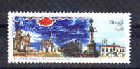 Brasil 2011 ** Ciudades Historicas: 300 Años De Mariana. Ferrocarril, Iglesia, Edificaciones, Monumento. - Unused Stamps