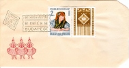 HUNGARY - 1960. FDC - 33rd Stampday - Woman In Mezőkövesd Costume - FDC