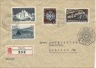 1948 Bundesfeier Einschreiben Mit Vier Verschiedenen 10Rp Marken - Lettres & Documents