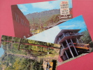 3 Different Views --Incline Station Lookout Mt  Early Chrome  ====== === == Ref   621 - - Andere & Zonder Classificatie