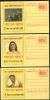 India  2005  BLOOD DONATION  3 Different   POSTCARDS  #  05073  Indien Inde - Secourisme