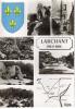 CPSM LARCHANT (Seine Et Marne) - 6 Vues + Carte - Larchant