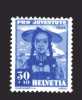 Svizzera ** X-- 1938 - Pro Juventute. Costumi Cantonali.30+10  Spezzature - Ungebraucht