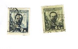 O338+39 - URSS 1925 - LES 2 Bons TIMBRES N° 338 + 339 (YT) Ayant Voyagé -- LES 30 ANS : Invention De La Radiotélégraphie - Oblitérés