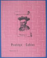 RABELAIS - ECRIVAIN - LITTERATURE - PRETRE - MEDECIN - PROTEGE CAHIER - Schutzumschläge