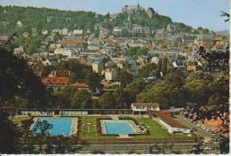 Marburg A.d.Lahn Schwimmbad Freibad Gesamtansicht 7.5.1975 - Marburg