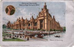 ST. LOUIS  1904 /  Official Souvenir World´s Fair Stationers _ Palace Of Electricity - Viaggiata - St Louis – Missouri