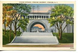 1946 Stadium Entrance Syracuse New York - Syracuse