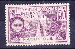 Martinique N°130 Neuf Charniere - Neufs