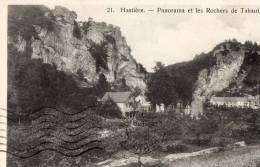 BELGIQUE - HASTIERE - Panorama Et Les Rochers De Tahaut - Hastière