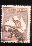 Australia 1915-24 Kangaroo & Map Used - Gebruikt
