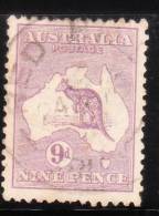 Australia 1915-24 Kangaroo & Map Used - Gebraucht