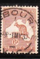 Australia 1929-30 Kangaroo-Map Used - Gebruikt