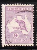 Australia 1929-30 Kangaroo-Map Used - Gebraucht