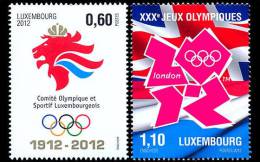 LUXEMBOURG - J.O. London 2012 - 2v Neufs // Mnh - Zomer 2012: Londen