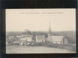 29 La Roche Maurice Vue De L'église & Du Chateau édit. Hamonic N° 4615 - La Roche-Maurice