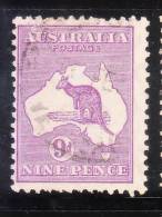 Australia 1913-23 Kangaroo-Map Used - Oblitérés