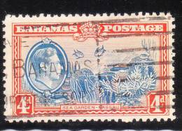 Bahamas 1938-46 KG 4p Used - 1859-1963 Colonia Britannica