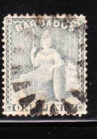 Barbados 1875-78 Britannia Used - Barbados (...-1966)