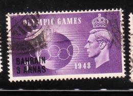 Bahrain 1948 Olympic Issue 3a Used - Bahrain (...-1965)