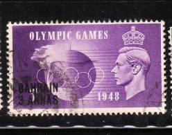 Bahrain 1948 Olympic Issue 3a Used - Bahrain (...-1965)