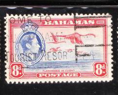 Bahamas 1938-46 KG Flamingos In Flight Used - 1859-1963 Colonia Británica
