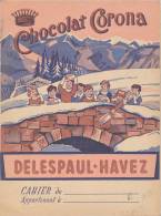 PR 84/  PROTEGE CAHIER-     CHOCOLAT  CORONA DELESPAUL -HAVEZ - Cocoa & Chocolat