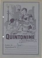 PR 120/  PROTEGE CAHIER-      QUINTONINE - Liqueur & Bière