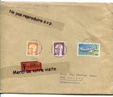 - Cover Berlin Express ?, Deutsche Bundespost, 3 Stamps, 1979, To DISSEN, Bon état, Cachets De Cire Rouge, Scans - Covers & Documents