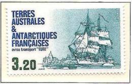 T.A.A.F. 1987: Michel-No. 227 Transport-Aviso „EURE“  ** MNH - Polar Ships & Icebreakers