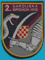 BOSNIA, CROATIAN FORCES SLEEVE PATCH, 2. GARDIJSKA BRIGADA HVO - Patches