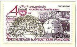 T.A.A.F. 1987: Michel-No. 231 Expeditions Polaires ** MNH (cote 13.00 Euro) - Research Programs