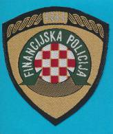 CROATIA, FINANCIAL POLICE FORCES SLEEVE PATCH, FINANCIJSKA POLICIJA - Patches