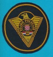 CROATIA, MILITARY POLICE SLEEVE PATCH, VOJNA POLICIJA - Patches