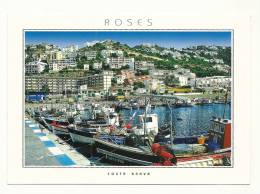 Cp, Espagne, Roses, Le Port, écrite 2004 - Gerona