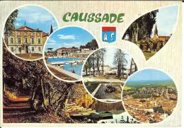 82 - Tarn Et Garonne - Caussade - Divers Aspects De La Ville - Format 10,5 X 14,9 - APA-POUX - ALBI - Caussade