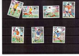 XX3237    -    R.P.KAMPUCHEA    -   USED COMPLETE SET  MICHEL Nr.  632/638 - 1986 – Mexiko