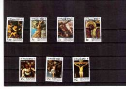 XX3246    -   " EASTER 1975 "   -   GRENADA/GRENADINES   -   USED COMPLETE SET    Y & T.  Nr.  60/66 - Easter