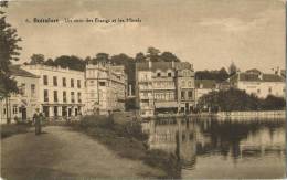 Boitsfort :  Un Coin Des Etangs Et Les Hotels  ( Ecrit Avec Timbre ) - Watermaal-Bosvoorde - Watermael-Boitsfort