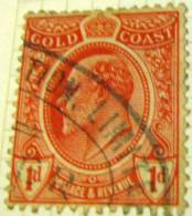 Gold Coast 1908 King Edward VII 1d - Used - Costa D'Oro (...-1957)