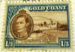 Gold Coast 1938 King George VI Christiansborg Castle Accra 1s 3d - Used - Côte D'Or (...-1957)