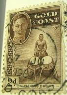 Gold Coast 1948 King George VI Talking Drums 2d - Used - Goldküste (...-1957)