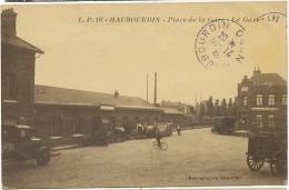 Haubourdin LP 16 Place De La Gare La Gare  Edit Lucien Pollet Lille  Voyagé - Haubourdin