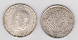 (470) ESPAGNE . ESTADO ESPAÑOL ++ 100 PESETAS ++ 1966*66 ++ PLATA. SILVER. ARGENT - 100 Pesetas