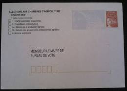 PAP Luquet TSC Elections Chambre D' Agriculture 2001 Neuf - Listos Para Enviar: Respuesta /Luquet