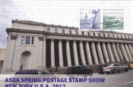 Sweden 2012 Exhibition Card ASDA Spring Postage Stamp Show New York (USA) - Ganzsachen