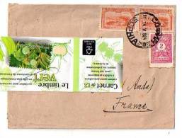 Sur Enveloppe DIM N IVANOFF SOFIA Circulée Vers Aude En 1924 : Vieux Timbres Oblitération SOPHIA  Estampille En V° - Storia Postale