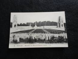 Etaples : Monument Aux Morts Du Cimetière Anglais. - Etaples