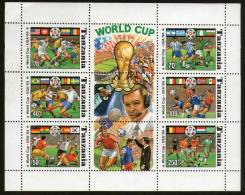 Tanzania 1994 World Cup Football Championship USA Sport Sc 1274I Sheetlet MNH # 9307 - Coppa America